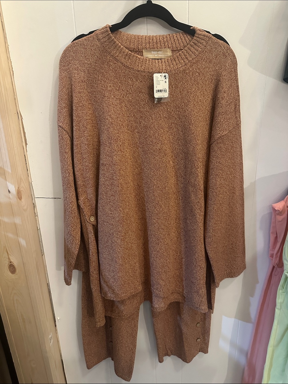 NWT Free People Free est Button Up Sweater Set - Picture 5 of 9